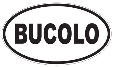 BUCOLO - Oval Magnet