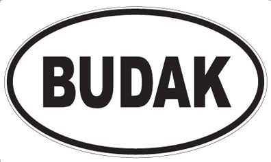 BUDAK - Oval Magnet