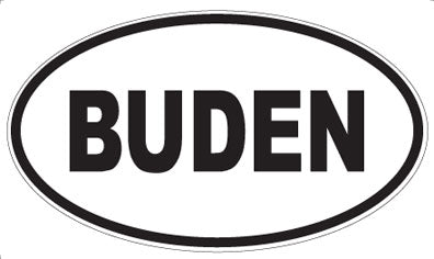BUDEN - Oval Magnet