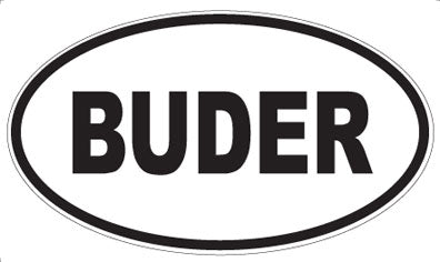 BUDER - Oval Magnet