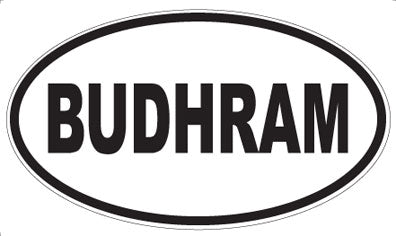 BUDHRAM - Oval Magnet