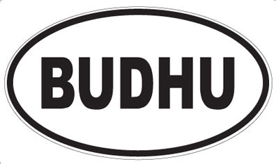 BUDHU - Oval Magnet