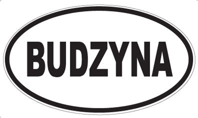 BUDZYNA - Oval Magnet