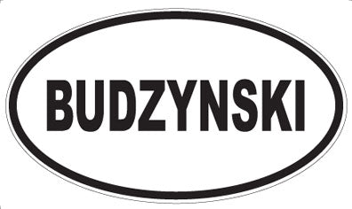 BUDZYNSKI - Oval Magnet