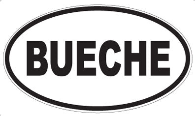 BUECHE - Oval Magnet