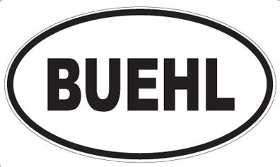 BUEHL - Oval Magnet