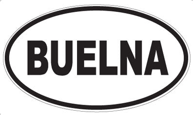 BUELNA - Oval Magnet