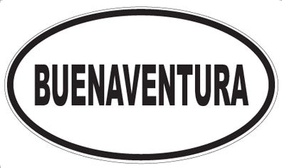 BUENAVENTURA - Oval Magnet