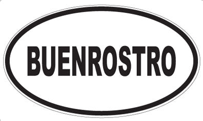 BUENROSTRO - Oval Magnet
