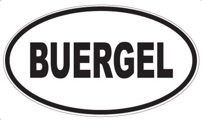 BUERGEL - Oval Magnet