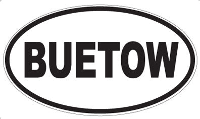 BUETOW - Oval Magnet