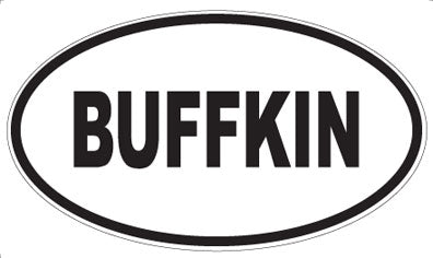BUFFKIN - Oval Magnet