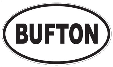 BUFTON - Oval Magnet