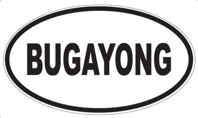 BUGAYONG - Oval Magnet