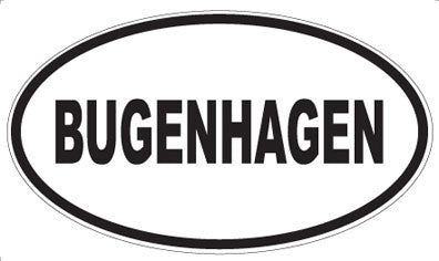 BUGENHAGEN - Oval Magnet