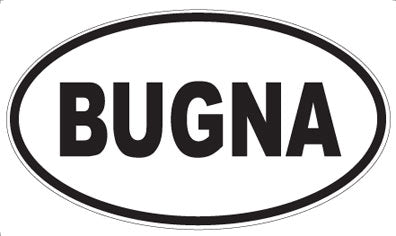 BUGNA - Oval Magnet