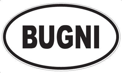 BUGNI - Oval Magnet