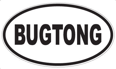 BUGTONG - Oval Magnet