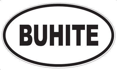 BUHITE - Oval Magnet