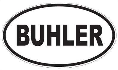BUHLER - Oval Magnet