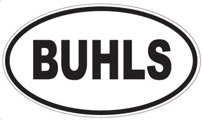 BUHLS - Oval Magnet