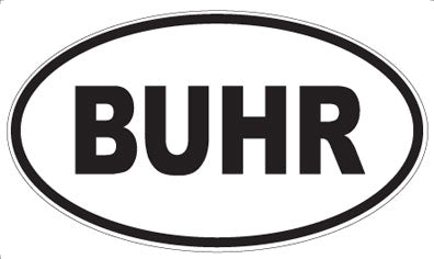 BUHR - Oval Magnet
