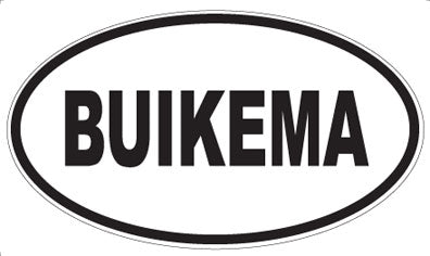 BUIKEMA - Oval Magnet