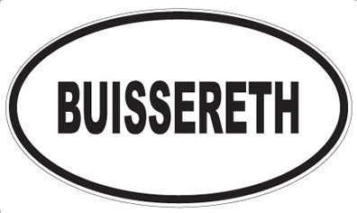 BUISSERETH - Oval Magnet