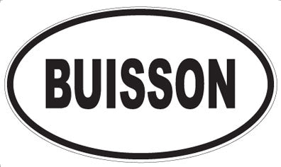 BUISSON - Oval Magnet