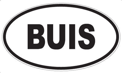 BUIS - Oval Magnet