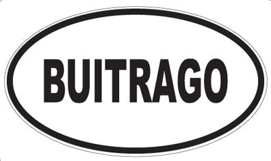 BUITRAGO - Oval Magnet