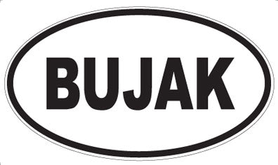 BUJAK - Oval Magnet