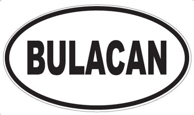 BULACAN - Oval Magnet
