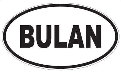 BULAN - Oval Magnet
