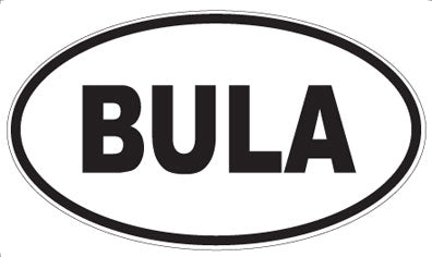BULA - Oval Magnet