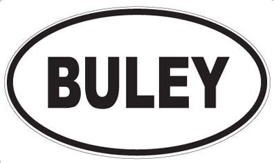 BULEY - Oval Magnet