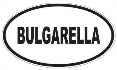 BULGARELLA - Oval Magnet