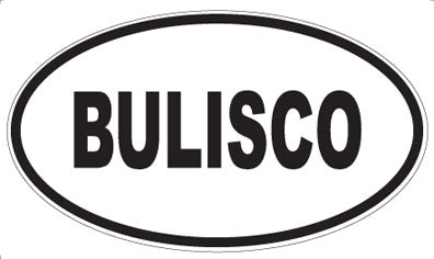 BULISCO - Oval Magnet