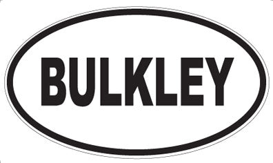 BULKLEY - Oval Magnet