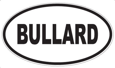 BULLARD - Oval Magnet