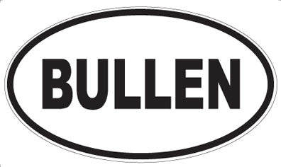 BULLEN - Oval Magnet