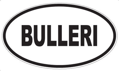 BULLERI - Oval Magnet