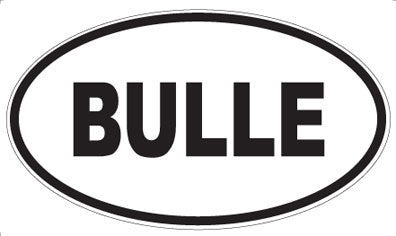 BULLE - Oval Magnet