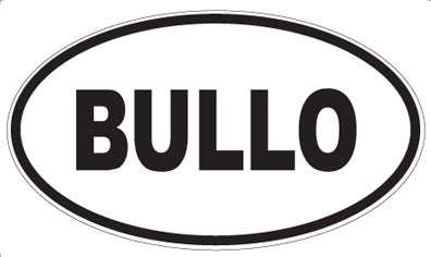 BULLO - Oval Magnet