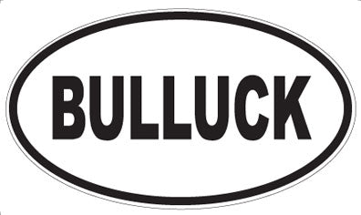 BULLUCK - Oval Magnet