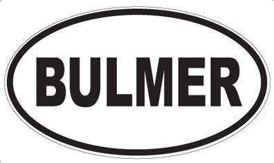 BULMER - Oval Magnet