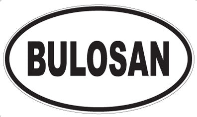 BULOSAN - Oval Magnet