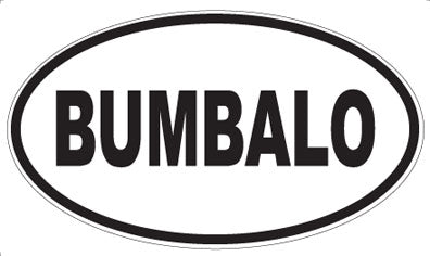 BUMBALO - Oval Magnet