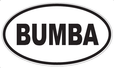 BUMBA - Oval Magnet
