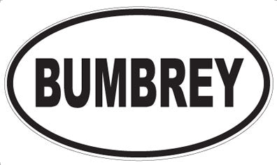 BUMBREY - Oval Magnet